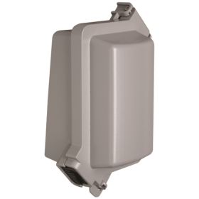 Pass & Seymour WIUCAST1 Single Gang Cast While-In-Use Cover Gray Aluminum