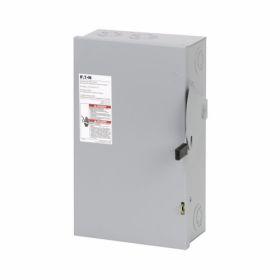 Cutler-Hammer DG322NGB 60A 3-Pole General Duty Fusible Safety Switch with Neutral 240V NEMA 1