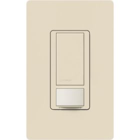 Lutron MS-OPS6M2-DV-LA Non-Dimmable Switch with Occupancy Sensor 120/277 VAC Light Almond