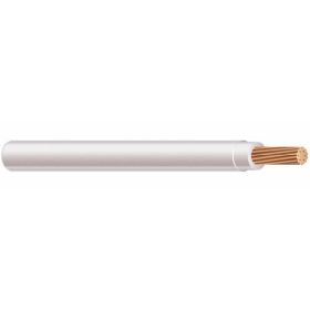 12 THHN White Stranded Copper Thermoplastic High Heat-Resistant Nylon Coated 2500 Ft. Reel