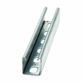 B-Line B22SH-120HDG Slotted Single Metal Framing Channel 1-5/8? X 1-5/8? 9/16 x 7/8 in Slots 2 in SPacking 12 ga THK