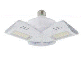 Satco S13118 LED HID Corncob-Style Adjustable Utility Light 60 Watts Medium E26 Base 5880 Lumens Cool White