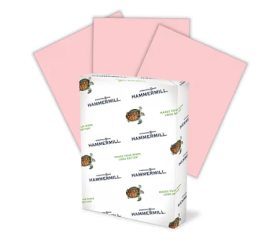 LINDENMEYR 10338-2 COLORED PAPER PINK 500/PK 10PK/CASE