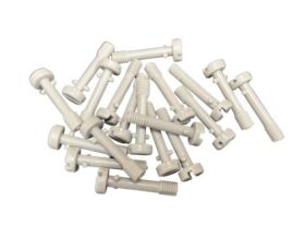 RectorSeal 3CGSCRW Cover Guard 3 In. Cam Screws White 50/Bag