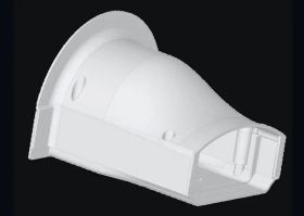 RectorSeal 3CGSTI Cover Guard 3 In. Soffit Inlet, White