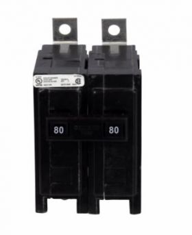 Cutler-Hammer QBHW2080 80A 2-Pole 120/240V 22kA Bolt-On Circuit Breaker