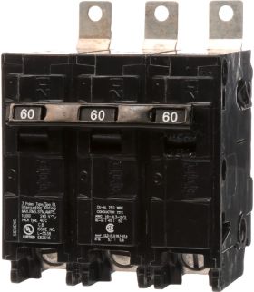 SIEMENS B360 60A 3P 10KA BOLT-ON BL BREAKER 240V (4/BX)