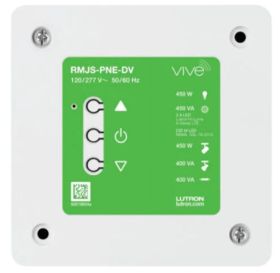 Lutron RMJS-PNE-DV Vive PowPak Phase Select Dimming Module 120-277V