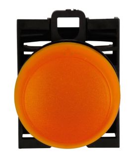 Cutler-Hammer M22-L-A-230W Flush Pushbutton with Amber Indicating Light 85-264 VAC NEMA 4X and 13