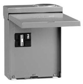 Midwest UG412RMW260 CH 60A Spa/Hot Tub Panel With 2-Pole 60A GFCI Breaker NEMA 3R