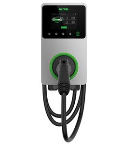 Autel MCC50AHI MAXI US W12-L-4G MaxiCharger Level 2 Commercial C50 240V 50A EV Charger Hardwire With 25' Cord SAE J1772 Connector
