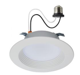 SATCO S11800R1 6.7WLED/RDL/4/5CCT-SEL/RD 6.7 Watt LED Downlight Retrofit; 4 Inches; CCT Selectable; Round;