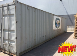 *RENTAL* CANNISTER JOBSITE STORAGE 40' W/ SHELVES AND I