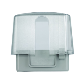 Intermatic WP5500C Heavy Duty Non-Metallic Weatherproof While-In-Use Cover 6-1/2 in L x 6-1/2 in W x 4-3/4 in D