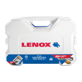 Lenox 30820 1200G Kits Deluxe Hole Saw Kit 12 Sizes