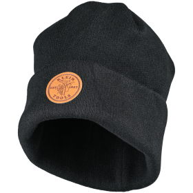 KLEIN 60569 HEAVY KNIT HAT BLACK LE