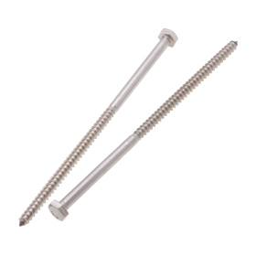 Metallics JBLS15Ss 5/16 x 3-1/2 Hex Lag Bolt Stainless 50/Jr