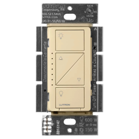 Lutron PD-6WCL-IV Caseta Wireless In-Wall Dimmer with Clear Connect RF Technology 600W 120VAC Ivory