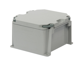 Kraloy 278304 JBX664 6in x 6in x 4in PVC Junction Box NEMA 6P