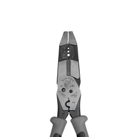 Klein J215-8CR High Leverage Stripping Crimping Shearing Side-Cut Hybrid Plier