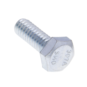 Metallics JBHC44 3/8x3/4" Hex Head Cap Screw Steel Zinc 100/Jr