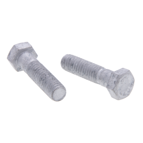 Metallics JBHC59 3/8-16x1-1/4" Hex Head Cap Screw Steel Zinc 100/Jr