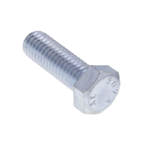 Metallics JHTB2 Full Threaded Tap Bolt Imperial 1/4-20 1 in Length Under Head Steel Zinc Chromate