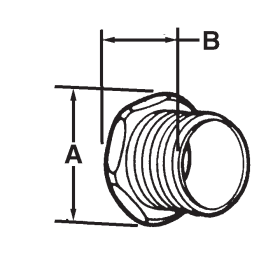 Sepco 92 1 in Conduit Nipple Malleable