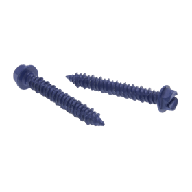 Metallics CSH30F 1/4" x 2-1/4" Hex Head Concrete Screw w/Bit 100/Jr