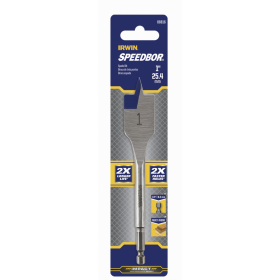 Irwin 88816 Speedbor Spade Bit 1 In. Bit Diameter 6 In. Shank Length