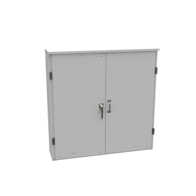 Milbank U1856-O-NE Current Transformer Enclosure 800-1200 Amp NEMA 3R Double Door Hinged Cover (New England Utility Only)