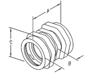 Sepco NTCC-150 1-1/2 in Rigid Conduit Compression Coupling