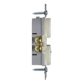 Pass & Seymour 3232TRLA 15A/125V Trademaster Tamper-Resistant Duplex Receptacle Light Almond