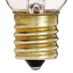 Satco S3908 T8 Incandescent Lamp 25 Watts Intermediate E17 Base 190 Lumens Dimmable Warm White