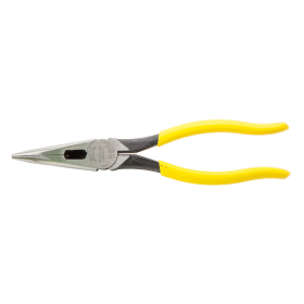 Klein Tools D203-8 Pliers Needle Nose Side-Cutters 8-Inch