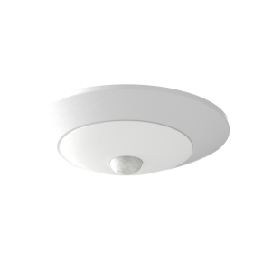 RAB DSKFA-4R109CCT120WS PIR 4" LED Surface Mount Downlight With PIR Sensor 10W 600 Lumen CCT Selectable 30K/40K/50K