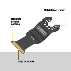 Dewalt DWA4209 Oscillating Titanium Metal Blade