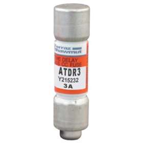 Mersen ATDR3 Time Delay Fuse 3 A 600 VAC/250 VDC 200/20 kA Class CC Cartridge Body