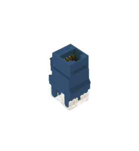 Pass & Seymour WP3450-BE Cat 5e Keystone Connector Plastic Blue