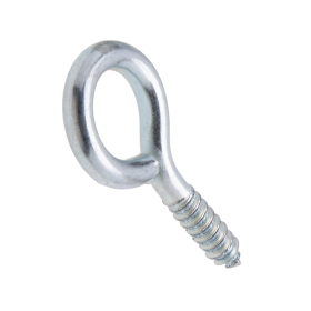 Metallics SE8 Screw Eye With Lag Screw Thread 5-1/4 in L 2-1/2 in Thread 1 in ID Eye Steel