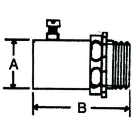 MORRIS 14882 1" EMT SET SCREW CONN STEEL 20/BX