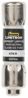 Bussmann KTK-R-2 2A 600V Fast Acting CC Midget Fuse