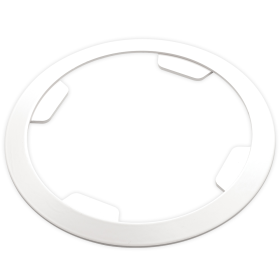 Lithonia WF4GR-MW-JZ 4" Round Oversized Trim Ring Matte White