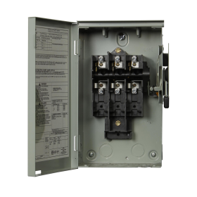 Cutler-Hammer DG321URB 30A 3-Pole General Duty Non-Fusible Safety Switch 240V NEMA 3R