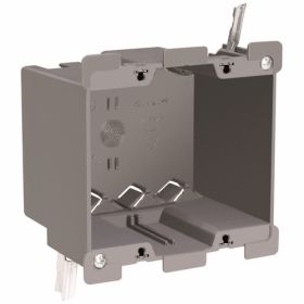 Pass & Seymour S232W Old Work Switch and Outlet Box with Quick/Click Adjusts from 1 1/4'' to 1/8'' Four Auto/Clamps for Each End