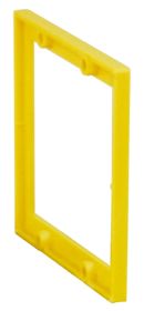 Gadget 10022 1/4 In. Double-Gang Wall Box Extender Yellow