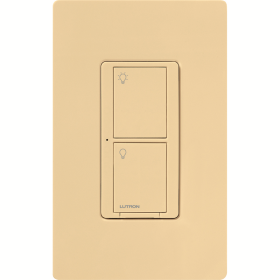 LUTRON PD-5WS-DV-IV CASETA CFL/LED 3-WAY OR MULTI-LOCATION WIRELESS IN-WALL SWITCH 600W IVORY