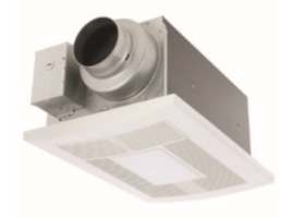 Panasonic FV-0511VHL1 WhisperWarm Ventilation Fan/Heater Combo with LED Light 50/80/110 CFM Selector 16 x 10-1/4 In. Housing