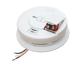 Kidde 21006376 I12060 Ion Smoke Alarm w/ Hush 9V Front Load Hardwired Ac/Dc 120v