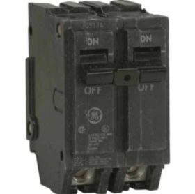 GE THQL2125 25A 2-Pole 120/240V 10kA Plug-On Circuit Breaker